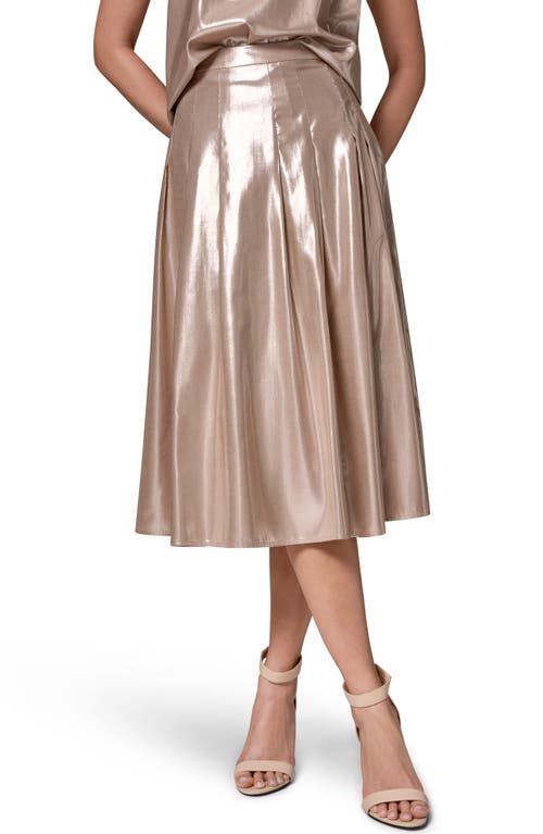 Donna Karan New York Donna Karan New York Shine Pleated Midi Skirt
