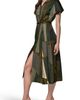 Donna Karan New York Donna Karan New York Short Sleeve Belted Shirtdress - 3