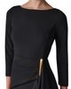 Donna Karan New York Donna Karan New York Side Ruffle Long Sleeve Sheath Dress - 4