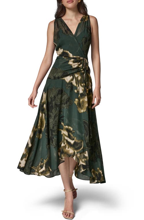 Donna Karan New York Donna Karan New York Sleeveless Faux Wrap Dress