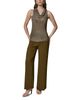 Donna Karan New York Donna Karan New York Sleeveless Metallic Cowl Neck Top - 2
