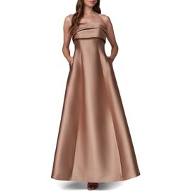 Donna Karan New York Donna Karan New York Strapless Mikado Gown