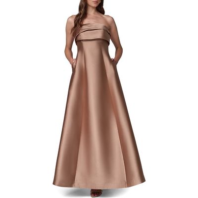 Donna Karan New York Donna Karan New York Strapless Mikado Gown