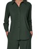 Donna Karan New York Donna Karan New York Stretch Long Sleeve Button Front Shirt - 1
