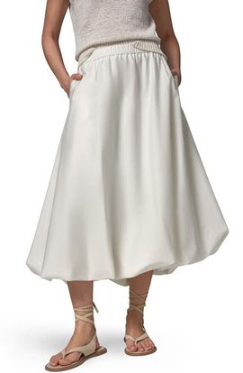 Donna Karan New York Donna Karan New York Stretch Poplin Bubble Skirt