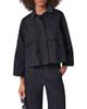 Donna Karan New York Donna Karan New York Twill Bell Sleeve Trapeze Shirtjacket - 1