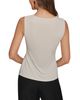 Donna Karan New York Donna Karan New York V Neck Sleeveless Top - 3