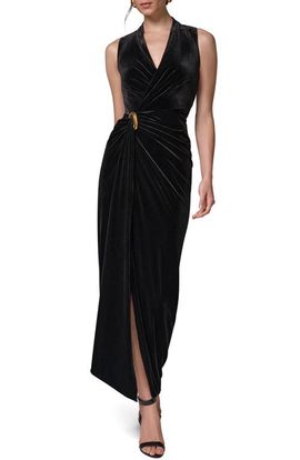 Donna Karan New York Donna Karan New York Velvet Maxi Dress