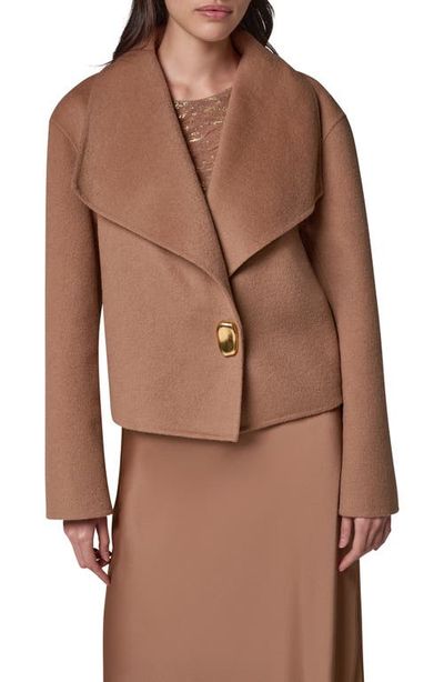 Donna Karan New York Donna Karan New York Wool Blend Wrap Jacket