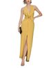 Donna Karan New York Donna Karan V Neck Satin Gown - 2