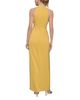 Donna Karan New York Donna Karan V Neck Satin Gown - 4
