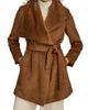 Donna Karan New York Women's Wool-Blend Belted Wrap Coat - 1