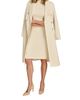 Donna Karan New York Women's Wool-Blend Double-Breasted Reefer Coat - 2
