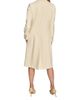 Donna Karan New York Women's Wool-Blend Double-Breasted Reefer Coat - 4