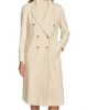 Donna Karan New York Women's Wool-Blend Double-Breasted Reefer Coat - 6