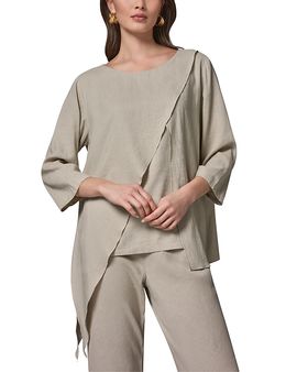 Donna Karan Weekend Donna Karan Asymmetric Layer Top