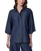 Donna Karan Weekend Donna Karan Denim Dolman Sleeve Shirt - 1