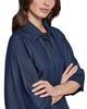 Donna Karan Weekend Donna Karan Denim Dolman Sleeve Shirt - 4