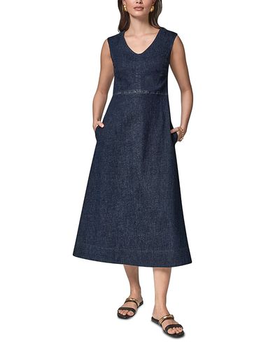 Donna Karan Weekend Donna Karan Denim Midi Dress