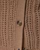 Donna Karan Weekend Donna Karan Weekend Cotton Blend Sleeveless Pointelle Cardigan - 6