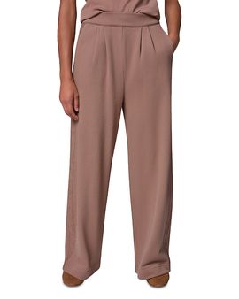 Donna Karan Weekend Donna Karan Weekend Cotton High Rise Wide Leg Pants