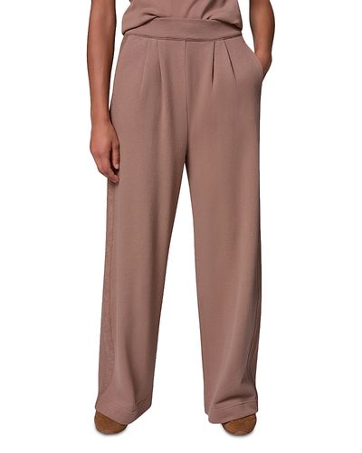 Donna Karan Weekend Donna Karan Weekend Cotton High Rise Wide Leg Pants