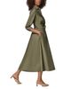 Donna Karan Weekend Donna Karan Weekend Cotton Stretch Tie Front Shirtdress - 4