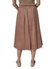 Donna Karan Weekend Donna Karan Weekend Faux Suede Pull On Midi Skirt - 3