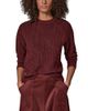 Donna Karan Weekend Donna Karan Weekend Oversized Crewneck Cable Knit Sweater - 1