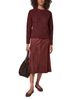 Donna Karan Weekend Donna Karan Weekend Oversized Crewneck Cable Knit Sweater - 3