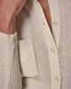 Donna Karan Weekend Donna Karan Weekend Polo Ribbed Button Down Sweater - 6