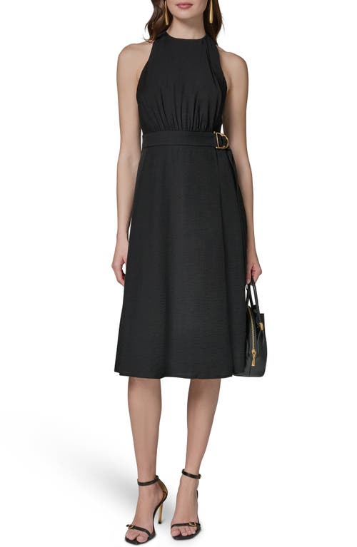 DONNA KARAN WEEKEND DONNA KARAN WEEKEND Racerback Faux Wrap Dress