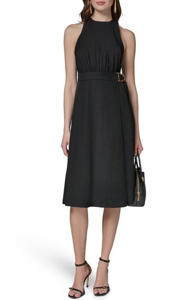 DONNA KARAN WEEKEND DONNA KARAN WEEKEND Racerback Faux Wrap Dress