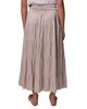 Donna Karan Weekend Donna Karan Weekend Satin Tiered Prairie Skirt - 3