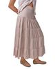 Donna Karan Weekend Donna Karan Weekend Satin Tiered Prairie Skirt - 4