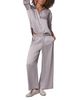 Donna Karan Weekend Donna Karan Weekend Satin Wide Leg Pants - 2