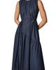 DONNA KARAN WEEKEND DONNA KARAN WEEKEND Sleeveless Midi Dress - 1