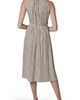 DONNA KARAN WEEKEND DONNA KARAN WEEKEND Sleeveless Stripe Midi Dress - 2