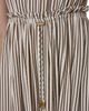 DONNA KARAN WEEKEND DONNA KARAN WEEKEND Sleeveless Stripe Midi Dress - 4
