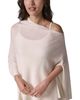 Donna Karan Weekend Donna Karan Weekend Wool & Cashmere Asymmetrical Poncho Sweater - 6