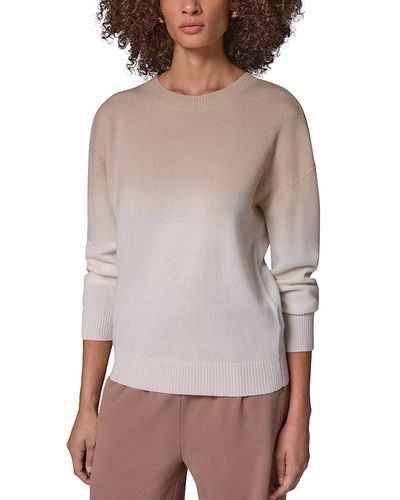 Donna Karan Weekend Donna Karan Weekend Wool & Cashmere Ombre Drop Shoulder Sweater
