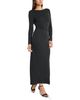 Donna Morgan Donna Morgan Boat Neck Long Sleeve Dress - 2