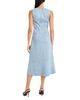 Donna Morgan Donna Morgan Faux Suede Sleeveless Midi Dress - 3
