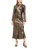 Donna Morgan Donna Morgan Printed Long Sleeve Midi Dress - 1