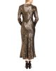 Donna Morgan Donna Morgan Printed Long Sleeve Midi Dress - 3