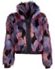 DONNA SALYERS FABULOUS FURS DONNA SALYERS FABULOUS FURS Cosmo Faux Fur Crop Jacket - 3