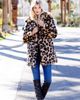 DONNA SALYERS FABULOUS FURS DONNA SALYERS FABULOUS FURS Stardust Leopard Print Faux Fur Coat - 4