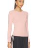 DONNI. DONNI. The Baby Rib Scallop Long Sleeve - 2
