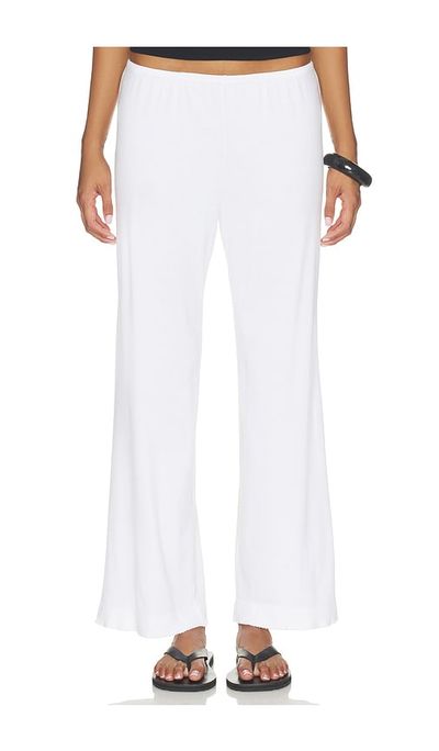 DONNI. DONNI. The Baby Rib Scallop Simple Pant