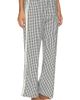DONNI. DONNI. The Cotton Gingham Stripe Crop Pant - 1